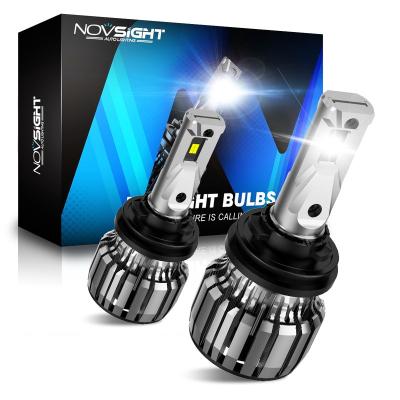 China Fan Led Headlight Kit Wholesale Novsight Auto Parts Accessory Automotive Lighting Waterproof IP67 MINI Car LED Headlights Bulb Super Bright Kit for sale