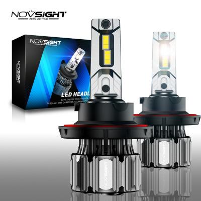 China NOVSIGHT N50 70w Universal Car High Power H7 Led Headlight Bulb H4 H11 9005 9006 Led Headlights Luces Led Para Autos de Car H13 Led Headlamps for sale