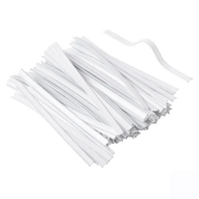 China Nose piece 2.5 mm double iron 3mm 4mm 5mm wire biodegradable double nose core nose bridge wire facemask for sale