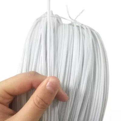 China Single Nose Part 3mm 4mm Nose Wire 5mm Core With Plastic Spool for sale