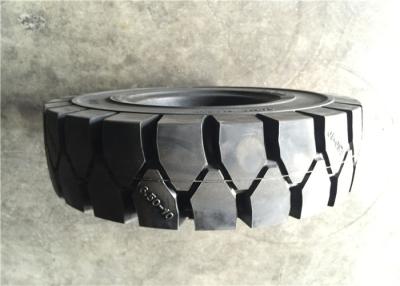 China Professional OEM  Industrial  rubber airless solid forklift tyre for sale