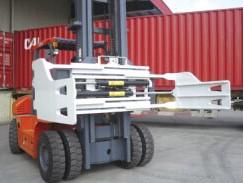 China Revoling Bale Clamp 4.5 t forklift attachments for  sponge clamps for sale