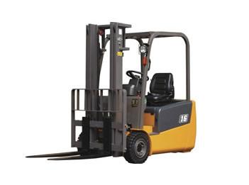 China Front Wheel Drive Electric Forklift Trucks / HC warehouse forklift trucks for sale