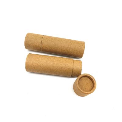 China Hot Selling Custom Biodegradable Cardboard Container Lift Up Kraft Paper Tubes For Deodorant Stick Packaging for sale