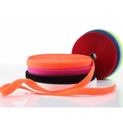 China Factory direct sale sustainable high quality double sided nylon hook and loop adhesive in many colors for sale