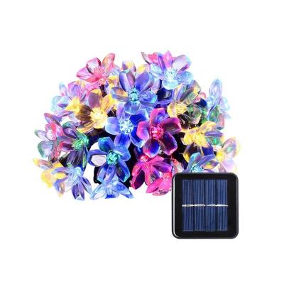 China Flash Liangliang Solar Operated Garden Sakura String Light for sale