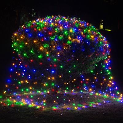 China Factory Hot Selling Bush Mesh Net Lights Led Fishing Net Light Net Light for Party Indoor Outdoor Wedding Bush Christmas Tree Curtain Wall Fairy Wall Decor for sale