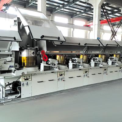 China The CL-560/9 welding rod straight bottom / medium / high carbon steel wire drawing machine for sale