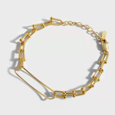 China BOHEMIA Paper Clip Chain Bracelet for sale