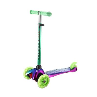 China Child 120mm scooter wheels with LED light OEM customized pedal kids scooter for sale for sale