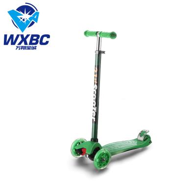 China Child 4 Wheels Scooter Wheels With LED Light Customized Color Pedal Kids Scooter For Sale for sale