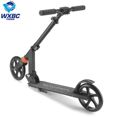 China Factory Sales High Quality Adult Kick Scooter 200mm Big Wheel Youth Adult Scooters for sale