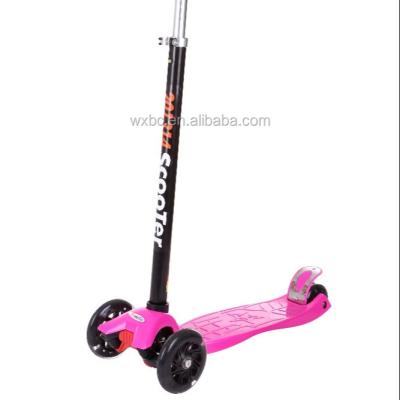 China Child Mini Maxi Kids Kick Scooter With Three Instant Wheels for sale