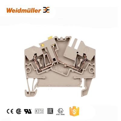 China Original Wemid Switch Spring Weidmuller ZTR 2.5-2 Wire Block Terminal Connector for sale