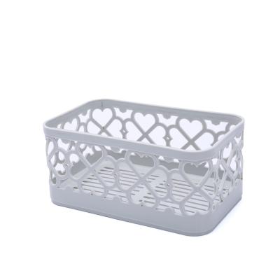 China Makeup Quick Multifunctional Hollow Storage Box Plastic Drop Storage Box The Other Storage Box for sale