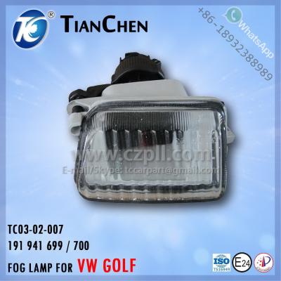 China FOG LAMP for GOLF 2 / FOG LIGHT for GOLF 2 1984 - 1991 191 941 699 / 700 - 191 941 700 TC03-02-007 for sale