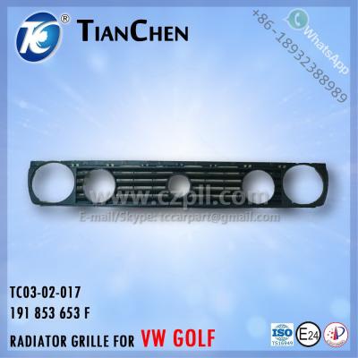 China For Golf 2 Grill Front RADIATOR GRILL For GOLF 2 / FRONT GRILL FOR GOLF 1984 - 1991 191 853 653 F - 191853653F - 191853653 for sale