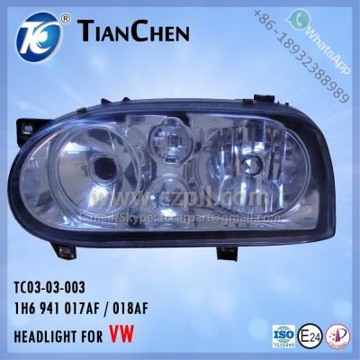 China HEADLIGHT for GOLF 3/HEADLIGHT FOR VW GOLF 1992 - 1997 1H6 WHITE 941 017 AF/018 AF - 1H6941017AF/018AF - 1H6941017/018 TC03-03-003 for sale