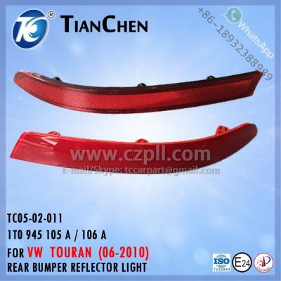 China REAR BUMPER REFLECTOR for 1T0 945 105 TOURAN 2006 - 2009 A A/106 - 1T0945105A/1T0945106A TC05-02-011 for sale