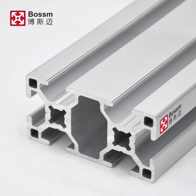 China Industrial bosch 8mm t slot T-slot 30x60 aluminum extrusion profile for sale