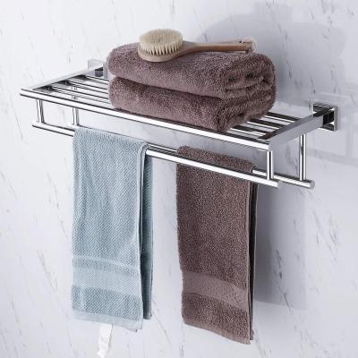 China Customized New Design Bathroom Stainless Steel Border Hot-selling Special Towel Rack Easy Assembly for sale