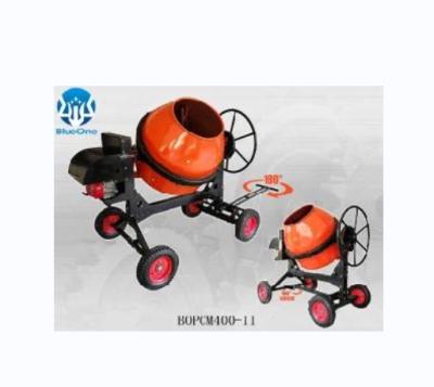 China Hotels 400L Four Wheeis Cement Mixer Bopcm400-II for sale