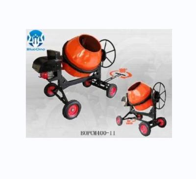 China Hotels 400L Four Wheeis Cement Mixer Bopcm400-II for sale