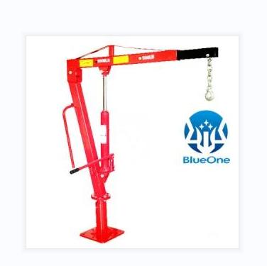 China Another 2000 Pound Slew Base Hydraulic Motor Crane Foldable Davit Crane for sale