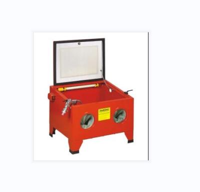 China Factory 90L Portable Single Board Computer Desktop Sandblaster Box Shaped Cabinet for sale