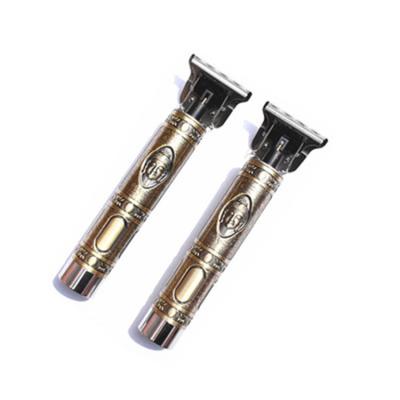 China Barber Supplies Men's Hair Clipper Hair Trimmer Risk-Free Wholesale Cutting Electric Hair Clippers Retro for sale