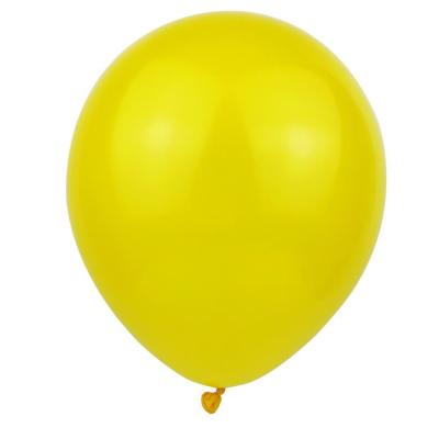 China Gift Toy Yellow 12 inch 2.8g thick round latex balloon wedding matte arch kids birthday party decoration balloon for sale