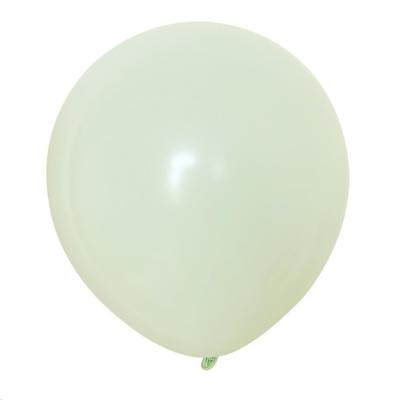 China Gift Toy Green macaron balloon latex balloon macaron wedding decoration stage 10 inch round latex macaron balloon for sale