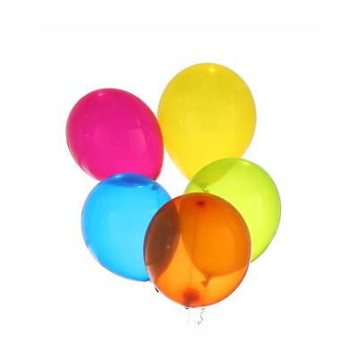 China 2021 New Style Toy Gift Decoration Balloon Transparent Color Birthday for sale