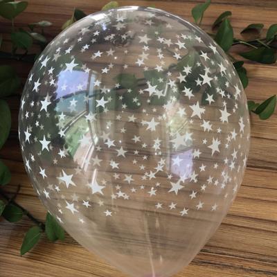 China Promotional Toy 18 Inch Helium Latex Free Transparent Balloon Clearly for sale