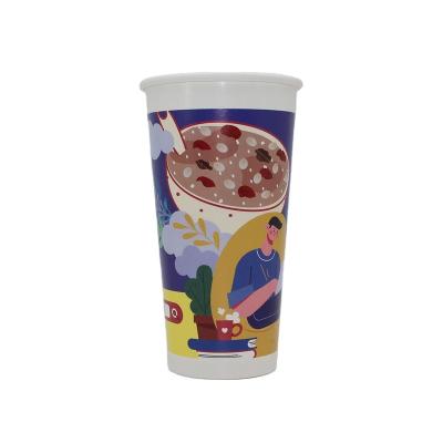 China Hot Selling Biodegradable Chinese Customization Double Supply Disposable Wallpaper Cup for sale