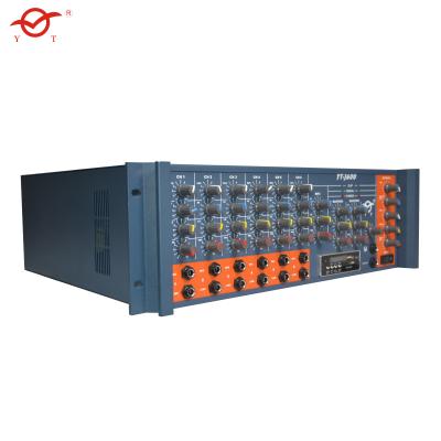 China YATAO MONO 600w public address amplifier with over-current, overload, over-temperature automatic protection for sale