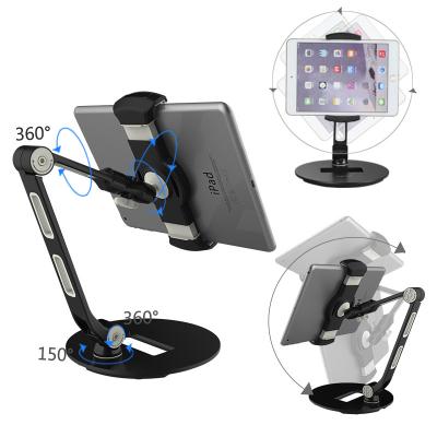 China Metal Aluminum Dual Arm Portable PC Stand for sale