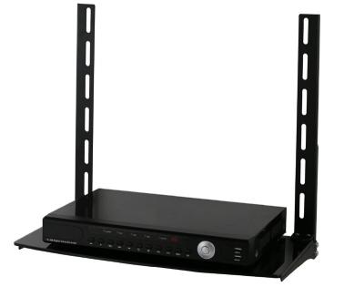 China (Other) Adjustable Low Profile Flat Screen TV Mount and Glass Entertainment Center Combo for sale