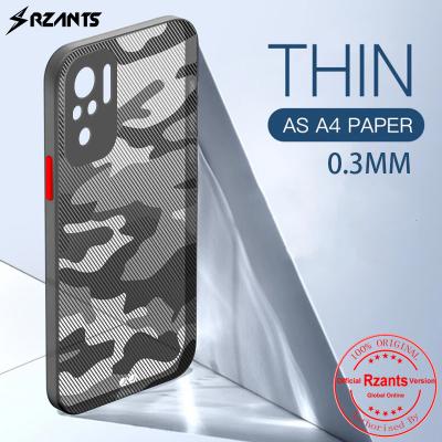 China Anti-drop Rzants For Xiaomi Redmi Note10 Pro Max Case Soft Matte Casing Slim Camouflage Design Ultra 0.3MM Anti Fingerprint Cove for sale