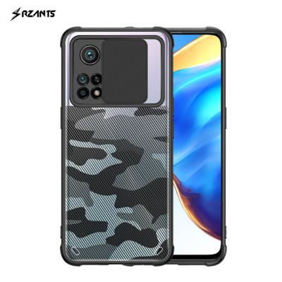 China TPU+PC+Glass Rzants For Xiaomi MI Pro Case 10T/10T Hard Lens [Camouflage Lens] Protect Crystal Clear Shockproof Slim Cover for sale