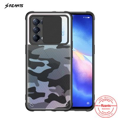 China Shockproof Rzants For Oppo Reno5 Oppo Reno 5 Pro Case Shockproof Slim Hard Protection Crystal Clear Lens Cover [Camouflage Lens] for sale