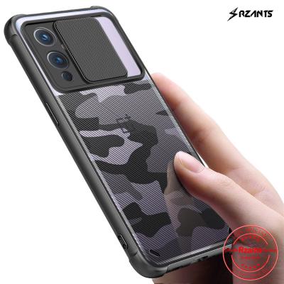 China TPU+PC+Glass Rzants For Oneplus 9 Oneplus 9 Pro Case Hard Lens [Camouflage Lens] Protect Crystal Clear Shockproof Slim Cover for sale