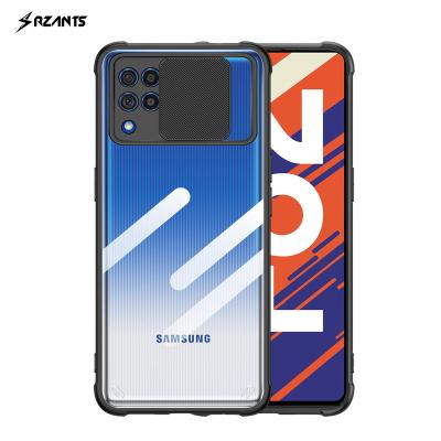 China Shockproof Rzants For Samsung Galaxy M62 Galaxy F62 Phone Case Hard [Lens Protect] Crystal Clear Cover Double Slim Shockproof Hybrid Casing for sale