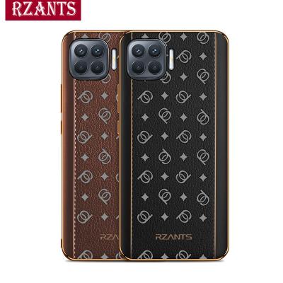 China Rzants For OPPOA93/F17Pro/Reno4 F Case [Stars Moon] Ultra Light Plating 3D Business Cover Leather Phone Casing For OPPOA93/F17Pro/Reno4 F for sale