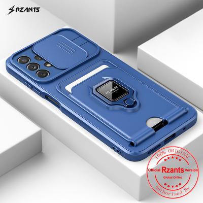 China Shockproof Rzants For Samsung Galaxy A23 4G Pro Soft Case Business Soft Case Ring Armor Back and forth Cover [bison] for sale