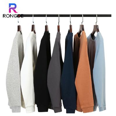 China Cheap Customized Mens O-Neck Hoodies Sweatshirts Professional Price Anti-Shrink Anti-Shrink for sale