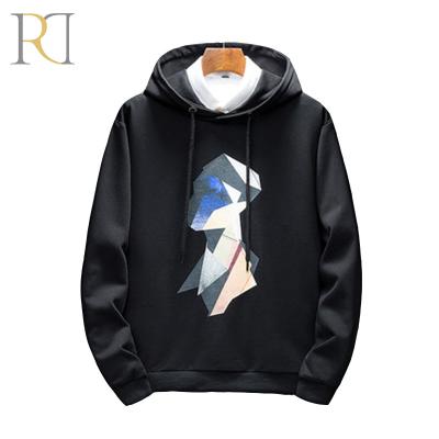 China Wholesale new design custom crewneck anti-shrink pockets printed men s sweatshirts for sale