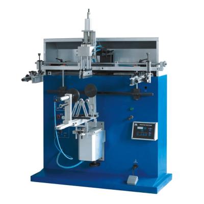 China Garment Shops Hot Selling Screen Printing Machine Bucket Plastic Barrel Screen Printing Machine for sale