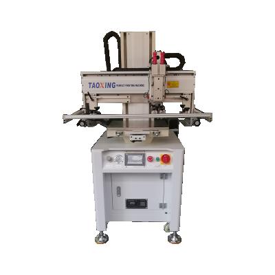 China Stores TX-2030F plastic bag screen printing silk screen printing machine vertical flatbed servo printing for sale for sale