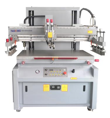 China Factory Operation Glass Panel Printing Semi-automatic Flat Screen Printing Machine for sale